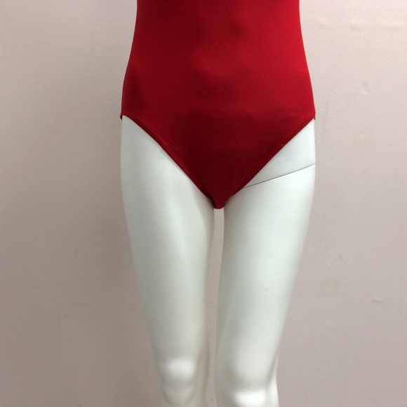 Nautica Red Dress Swimsuit - Picture 7 of 8